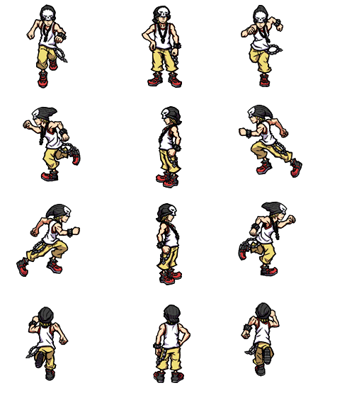 RPG Maker VX Ace Sprite Sheet - Beat