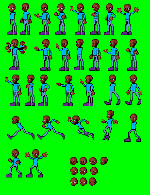 slycopper23 sprite sheet