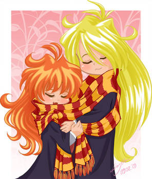 Hogwarts Slayers: LIna+Gourry