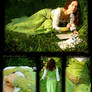 'The Greensleves' elven dress