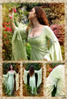 'Breath of Spring' elven dress