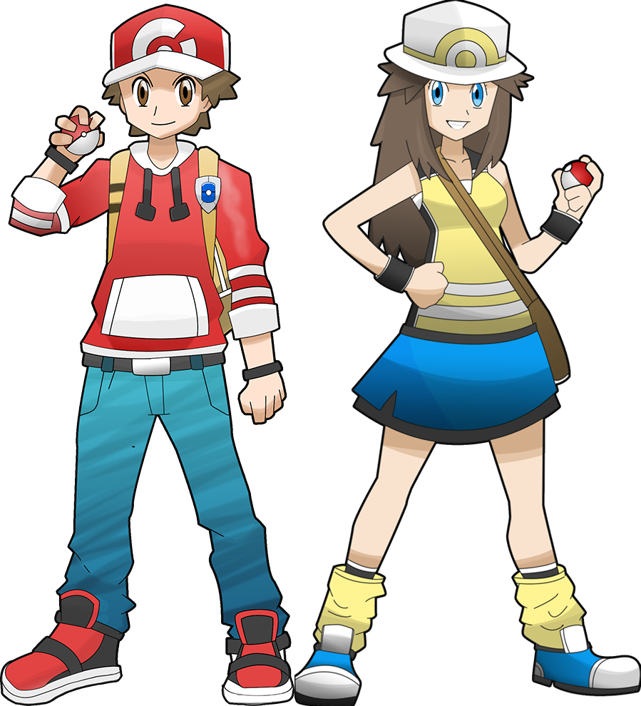 Pokemon Protagonists Redesigns