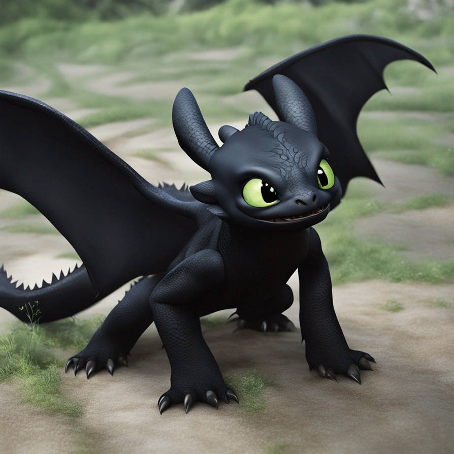 Toothless by gyfghi on DeviantArt