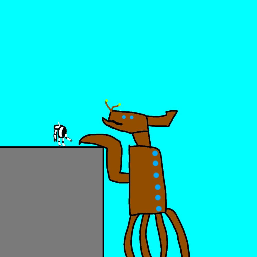 Subnautica Meeting Sea Emperor by kleiarts2009 on DeviantArt