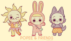 popee and friends