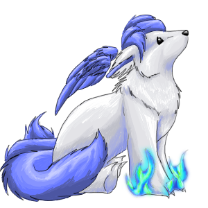 Frosted Feenix Fyre Plushie