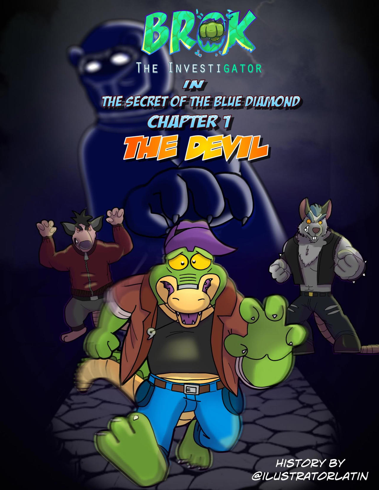 Brok Fanart by Ilustrador Latino by COWCATGames on DeviantArt