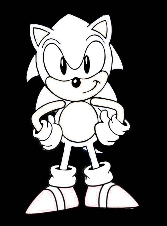 Sonic The Hedgehog TemplateFREE TO USE by Remastered2020s on DeviantArt
