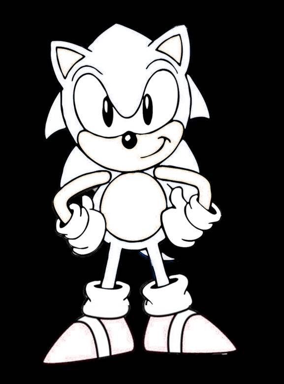 Sonic The Hedgehog TemplateFREE TO USE by Remastered2020s on DeviantArt