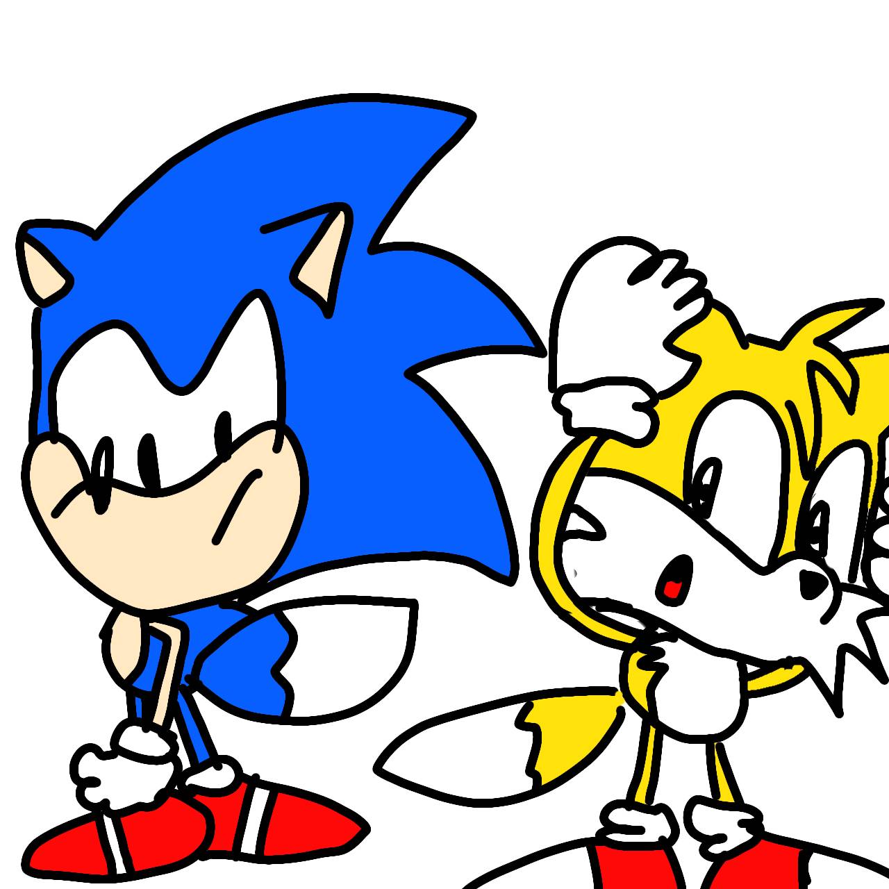 Ace Sonic and Tails (Remastered) by oLEEDUEOLo on DeviantArt