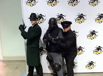 HUNK, Green Hornet, and Kato