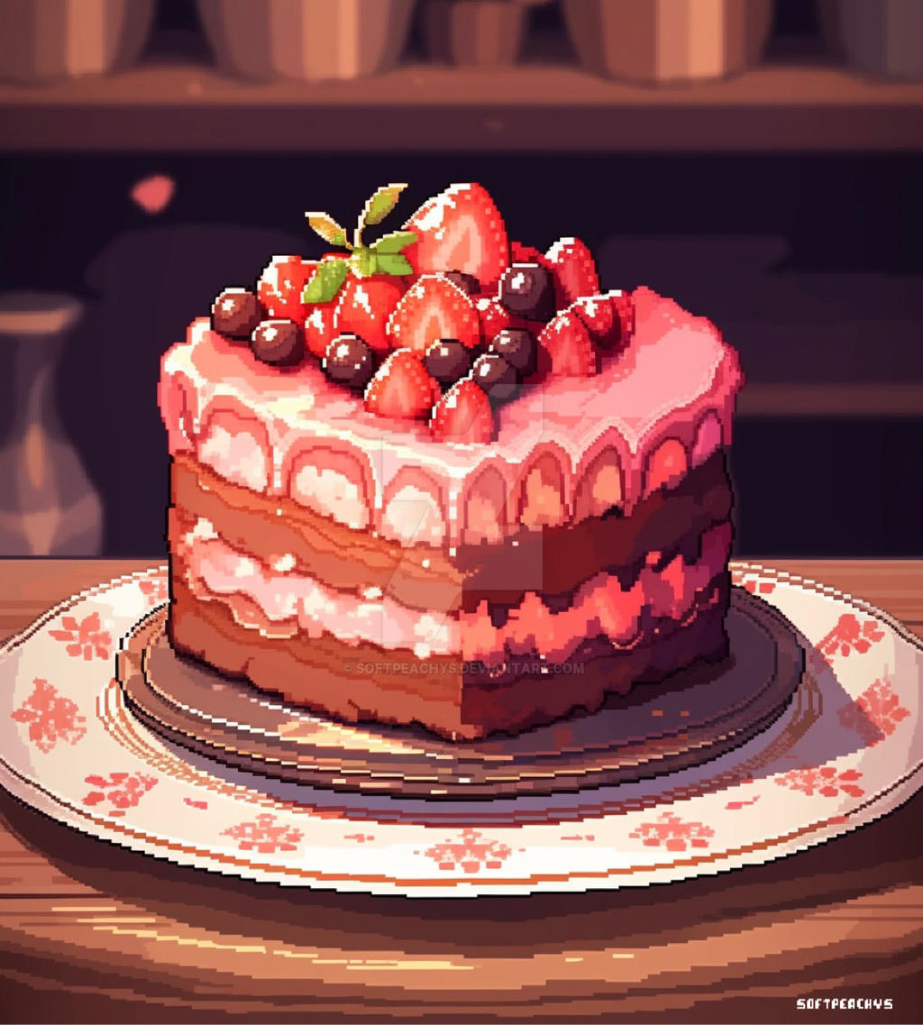 Cake for Devaintart by SoftPeachys on DeviantArt