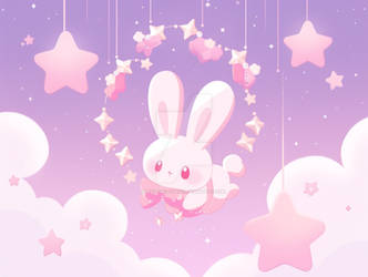 [ADOPTABLE] - Bunny wallpaper