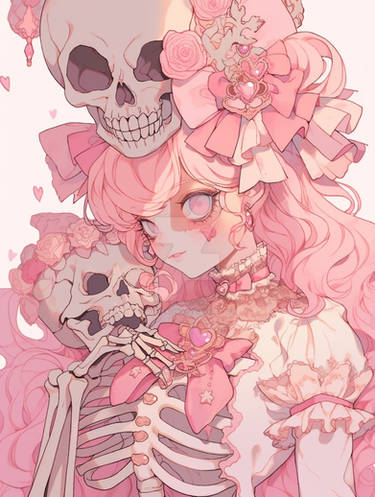 [ADOPTABLE] - Skeleton Girl