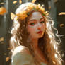 Yellow flowercrown girl