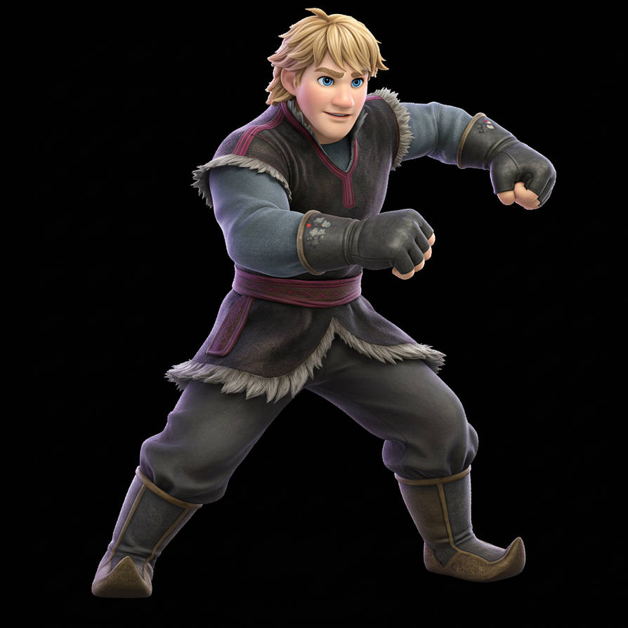 Kristoff Playing Kristoff Smash Render by B1ly on DeviantArt