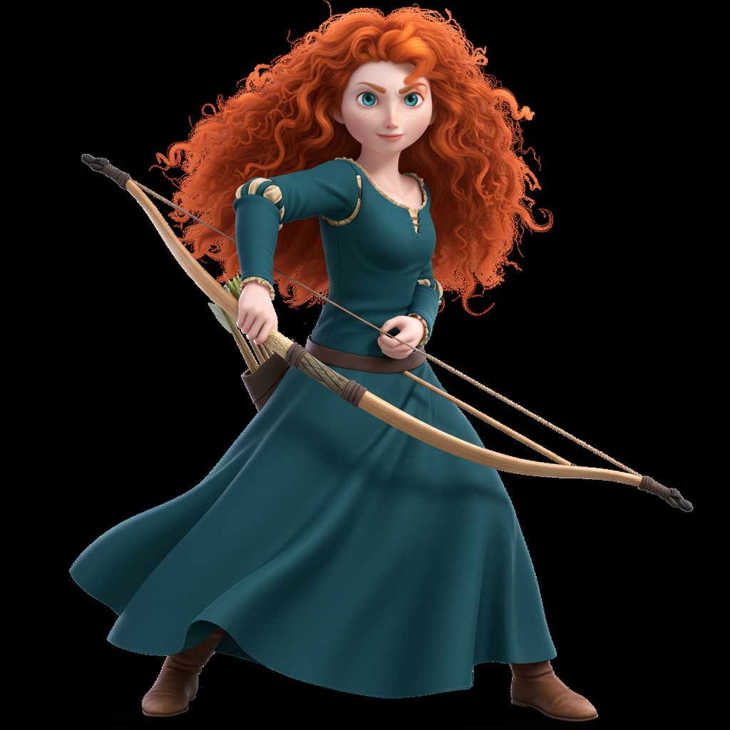 Merida Smash Render by B1ly on DeviantArt