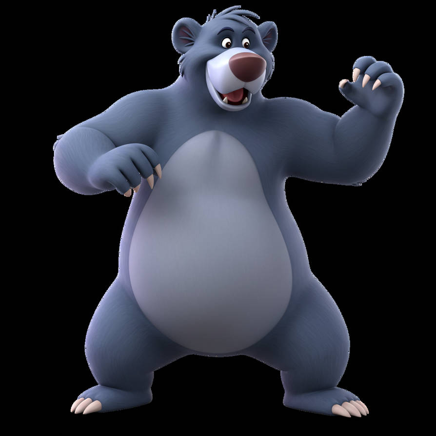 Baloo Render Baloo Smash Render by B1ly on DeviantArt