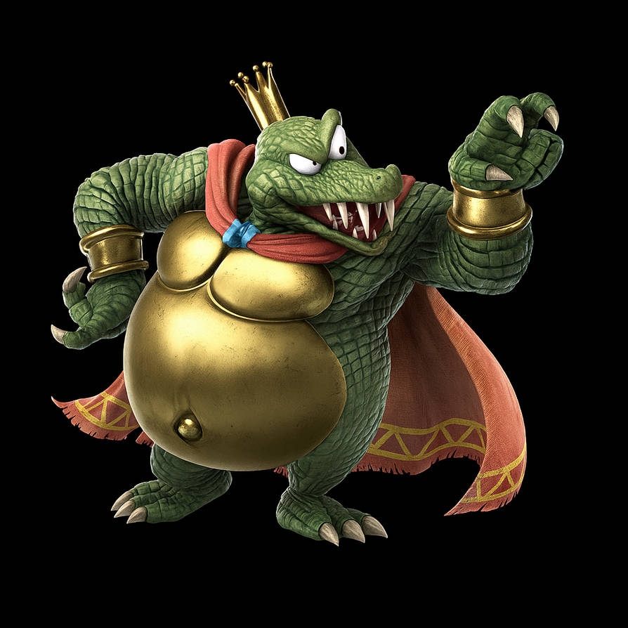 Ka Rool Mouse Head King K. Rool Smash Render by B1ly on DeviantArt