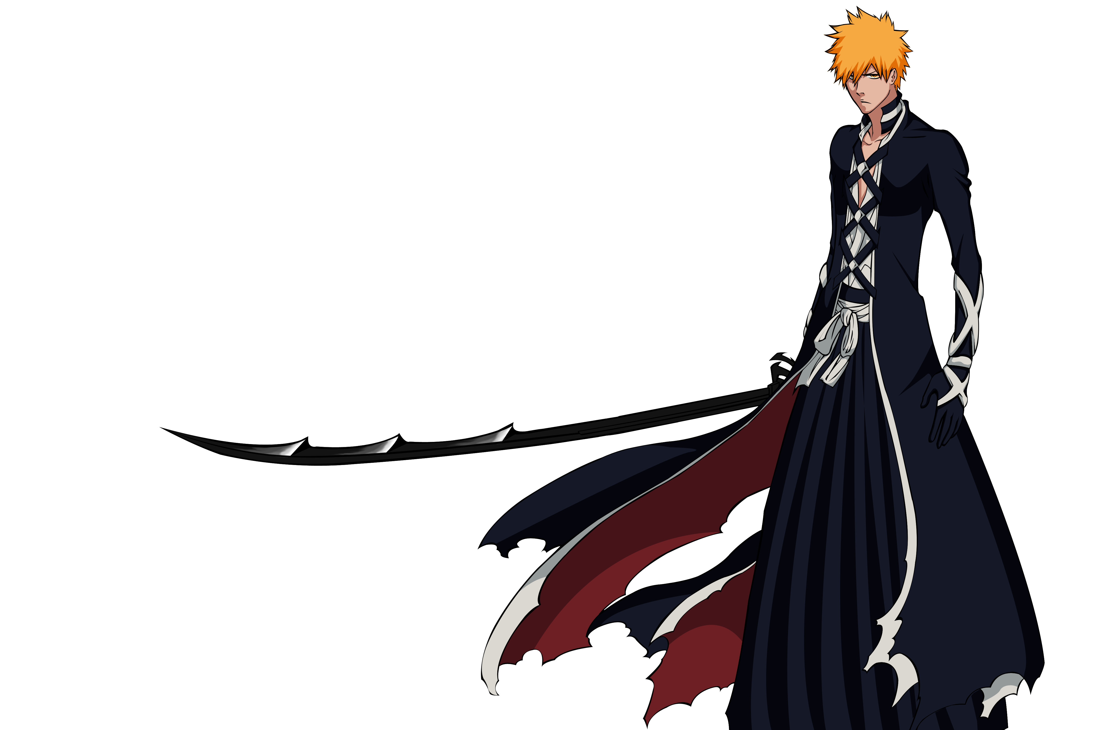 Ichigo New Bankai Render by Advance996 on DeviantArt