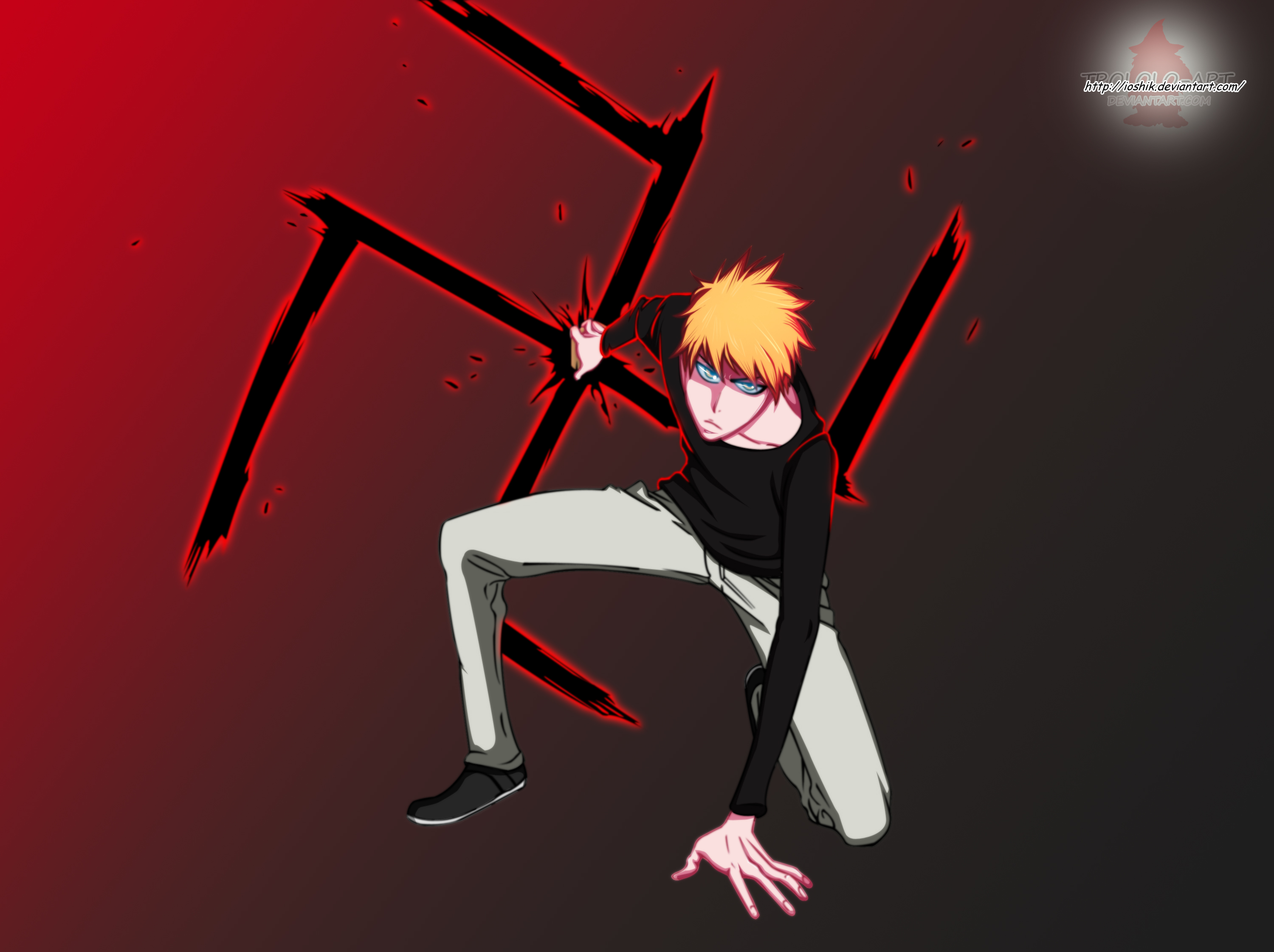 Ichigo fullbring by Salty-art on DeviantArt