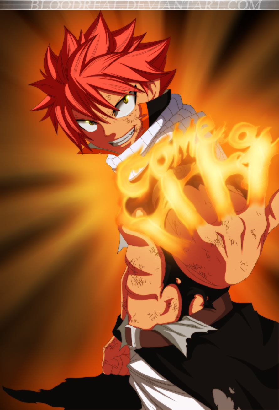 Natsu Dragneel from Fairy Tail - Bloodreal/Advance996