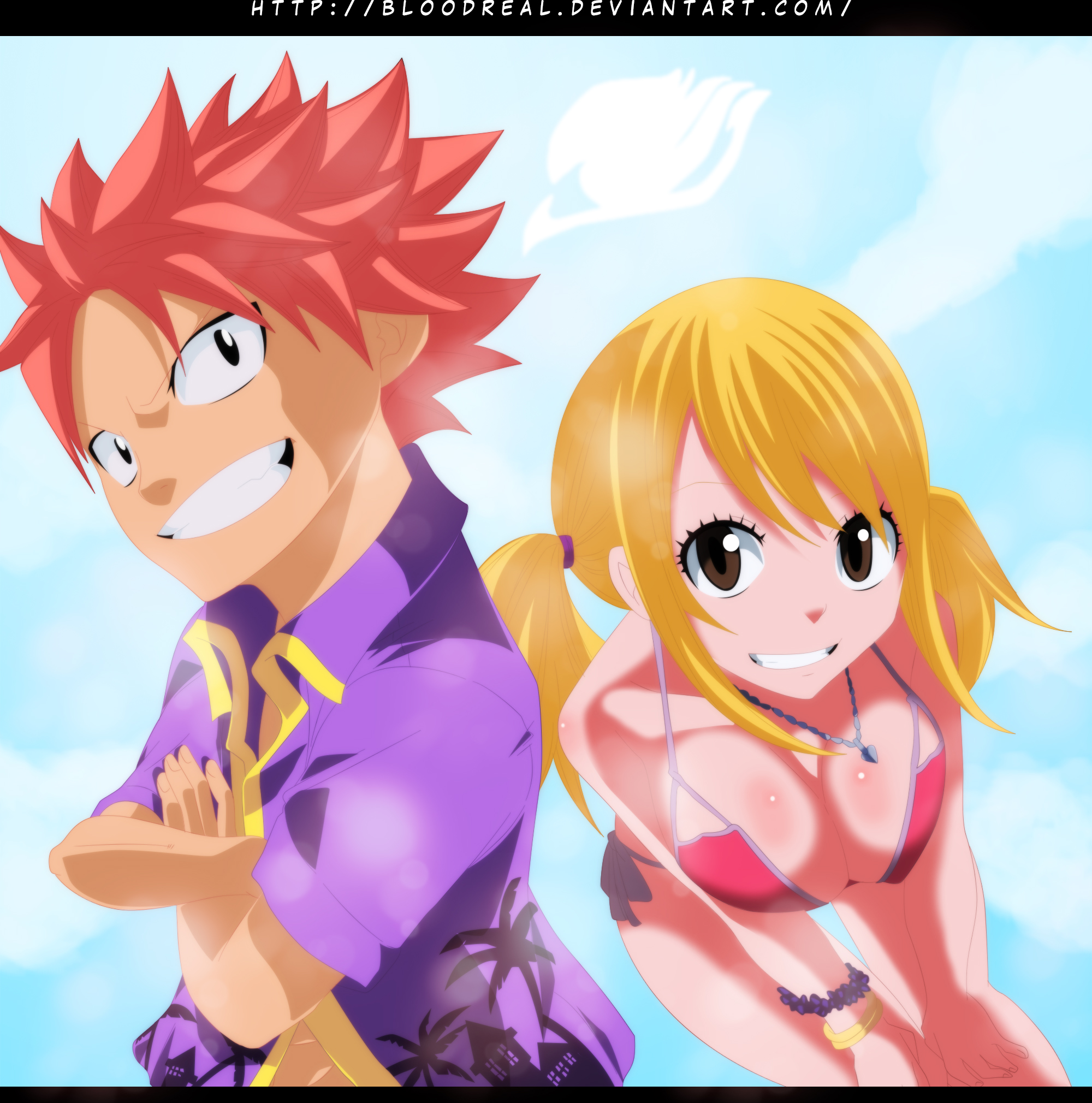 Summer NaLu couple