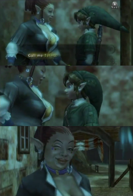 Link is a Pervert