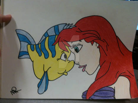 Ariel and Flounder