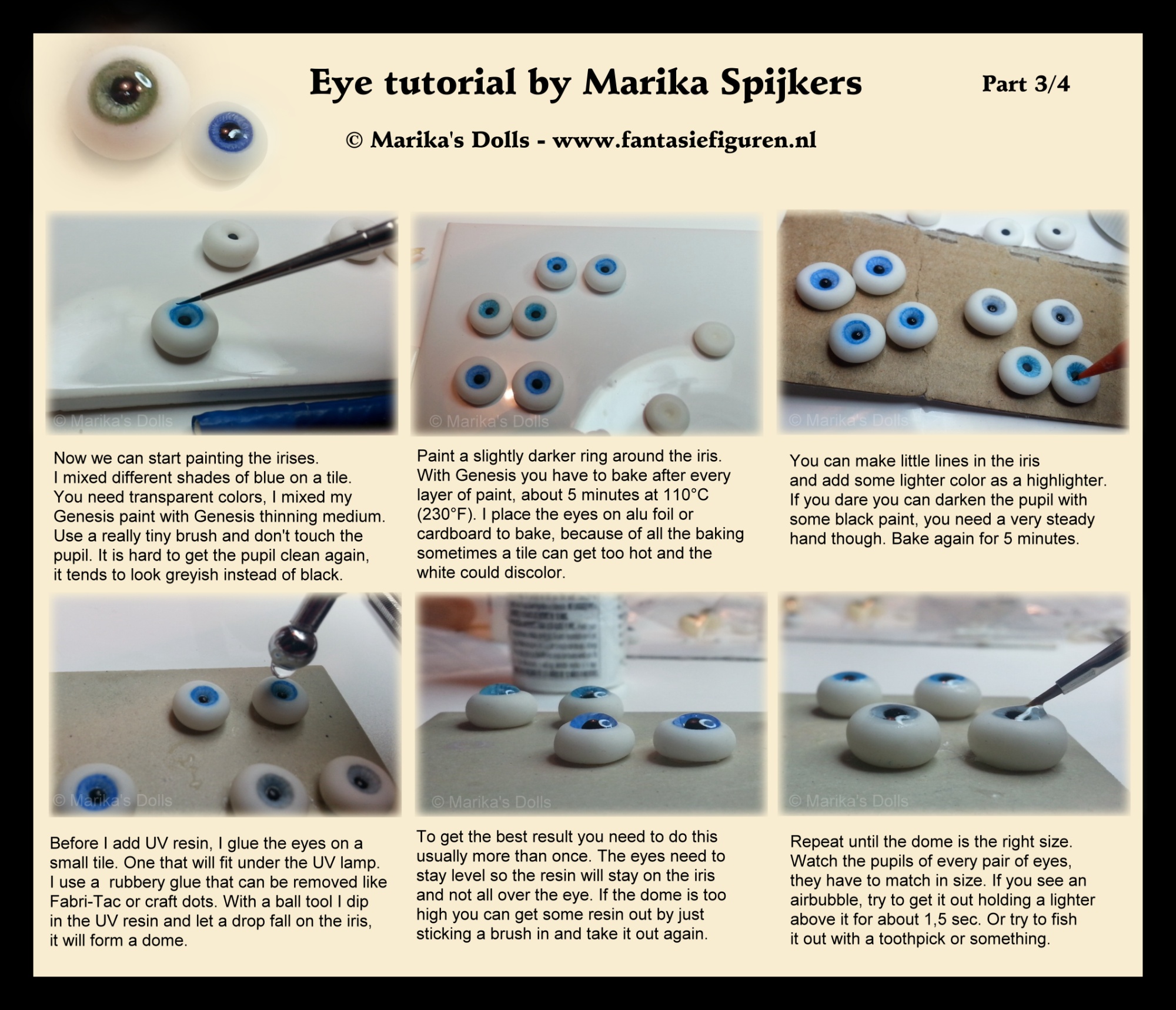 Realistic doll eye tutorial Part 3