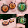 Dragon eye pendants