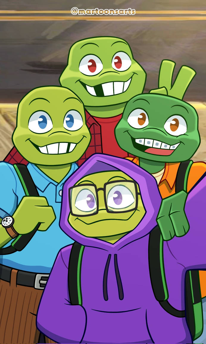 Tmnt school photo by pamnova on DeviantArt
