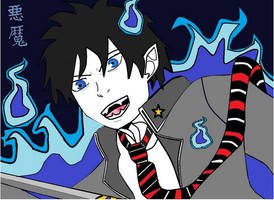 ao no exorsist Rin Okumura