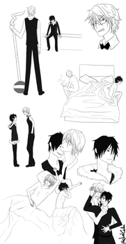 Shizaya Sketch Dump