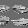 M1A1 Abrams Hi-Poly