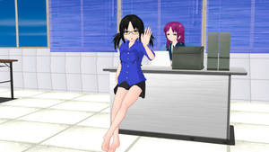 Pictures From Sakana's Office. 1