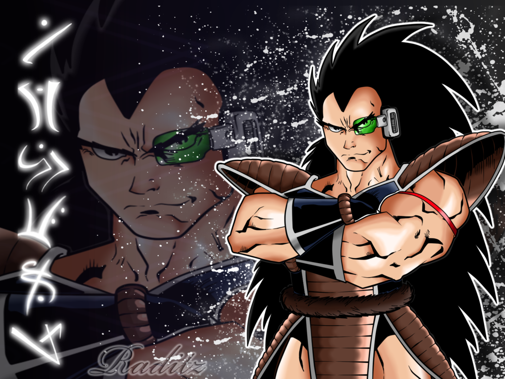 Raditz Scouter Color Raditz in Color by Kid-Destructo on DeviantArt