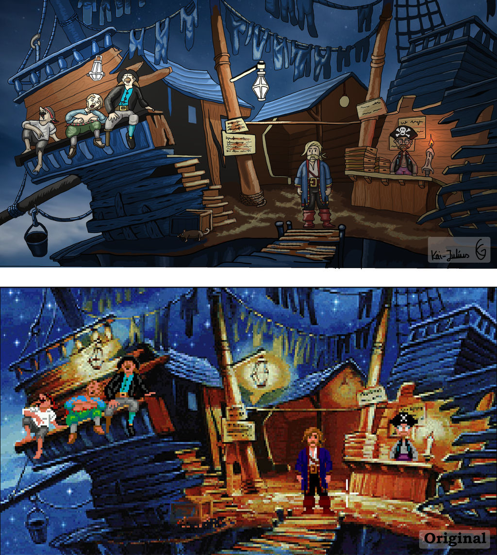 Monkey Island Re design By Kai Julius On DeviantArt monkey-island-re-design-by-kai-julius-on-deviantart
