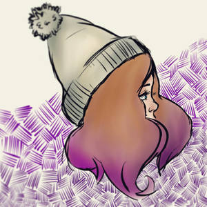 Tuque et mauve