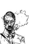 Zombie Hitler Says... by Daerhos