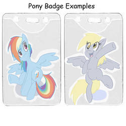 Pony Badges for BronyCon .For Fifty Cents.