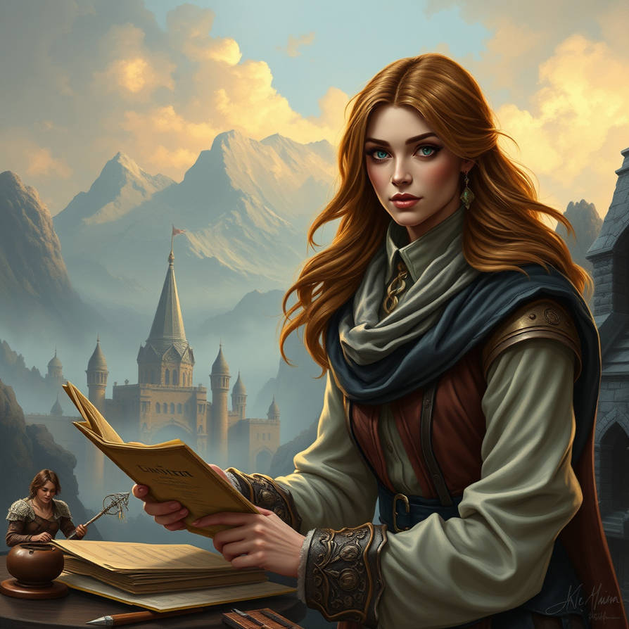 Woman credit advisor financial professional