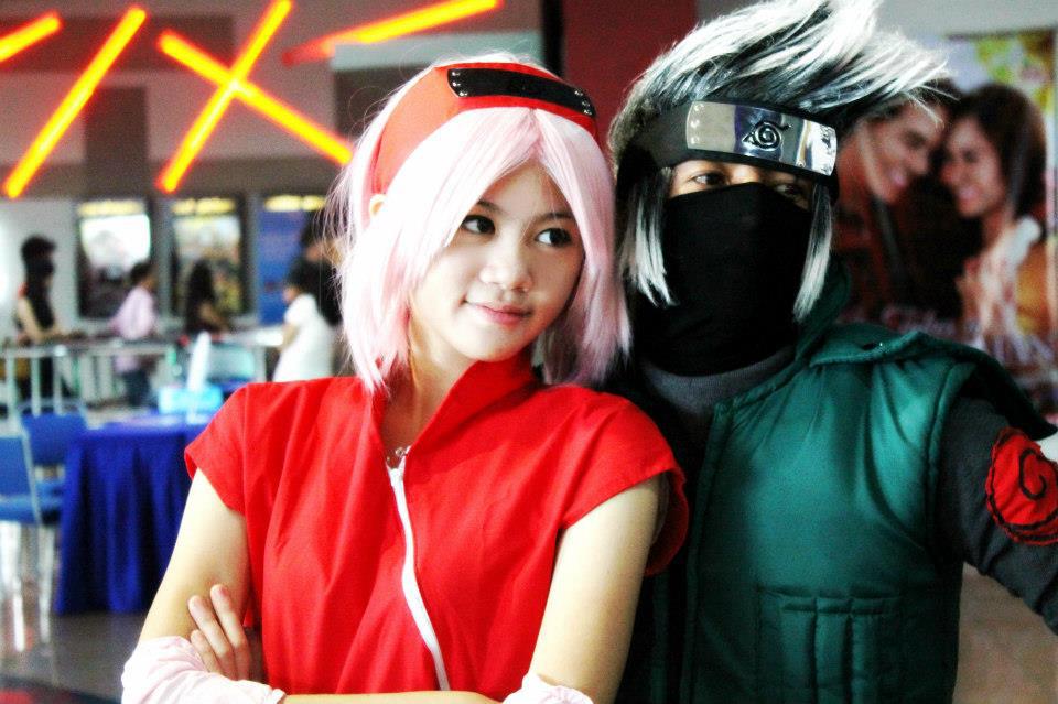 Sakura and Kakashi