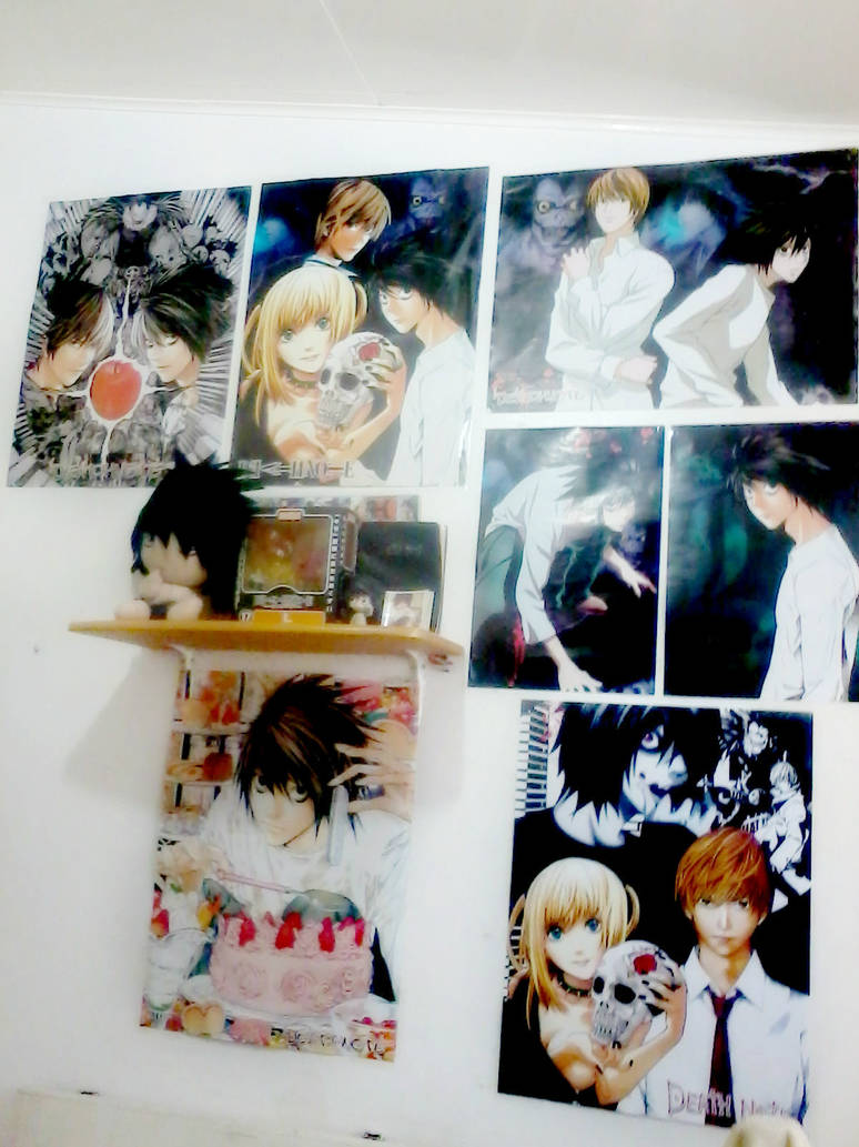 Mah Death Note corner! by Lawrielle21 on DeviantArt