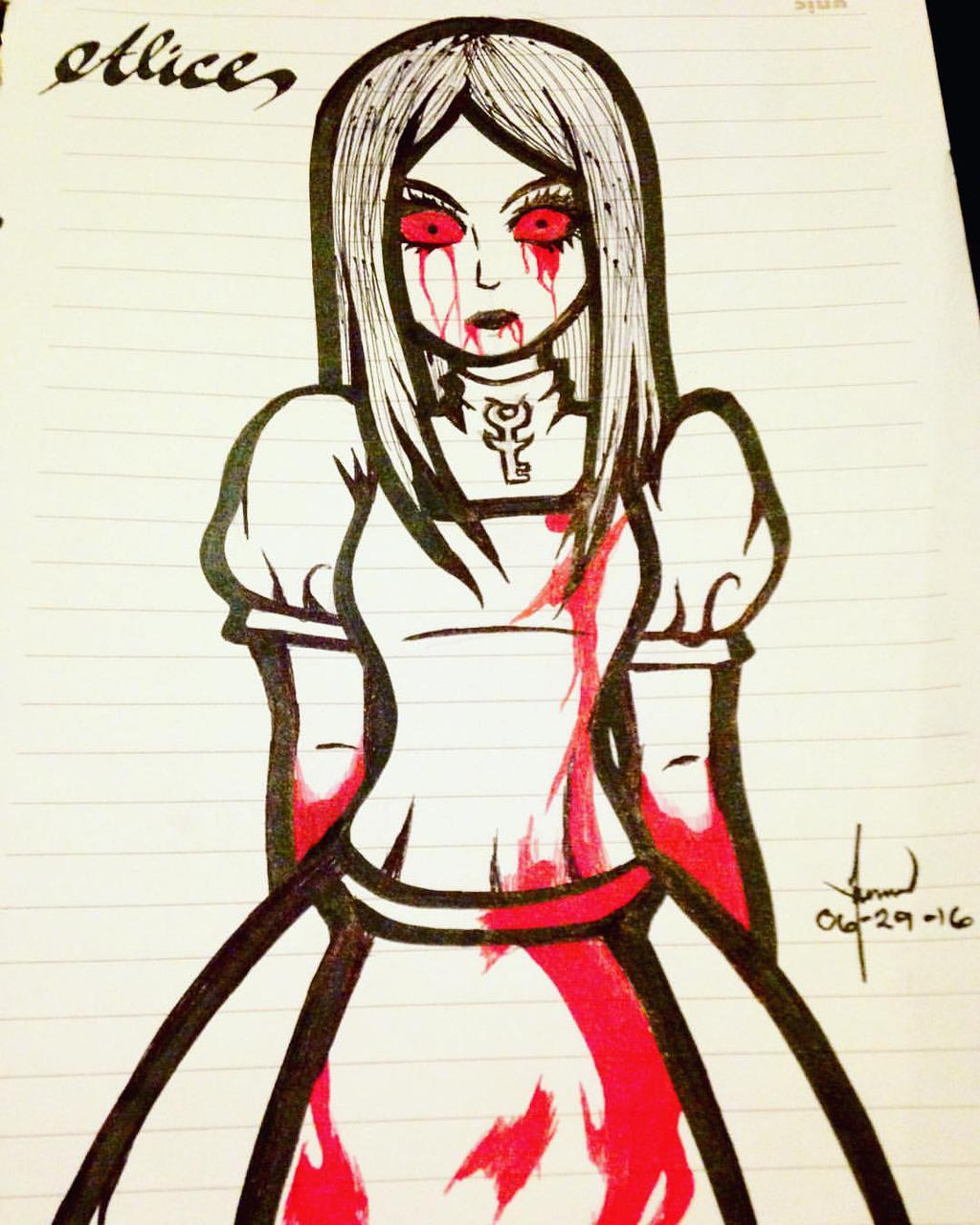 Alice Madness Returns Drawing