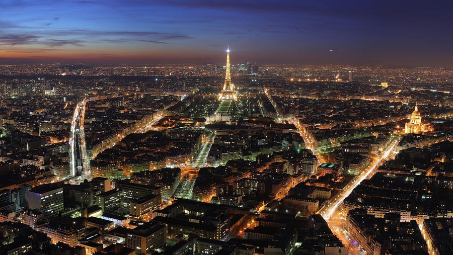 Paris Night Wallpaper Hd By Technofanbg On Deviantart