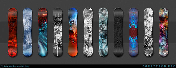 Snowboard concept designs