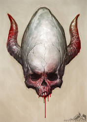 Demonic Skull - 20130119