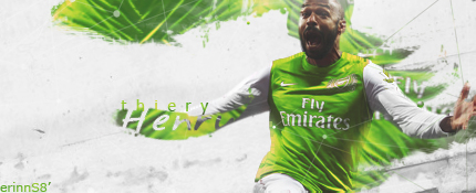 thiery henry ~ arsenal fc