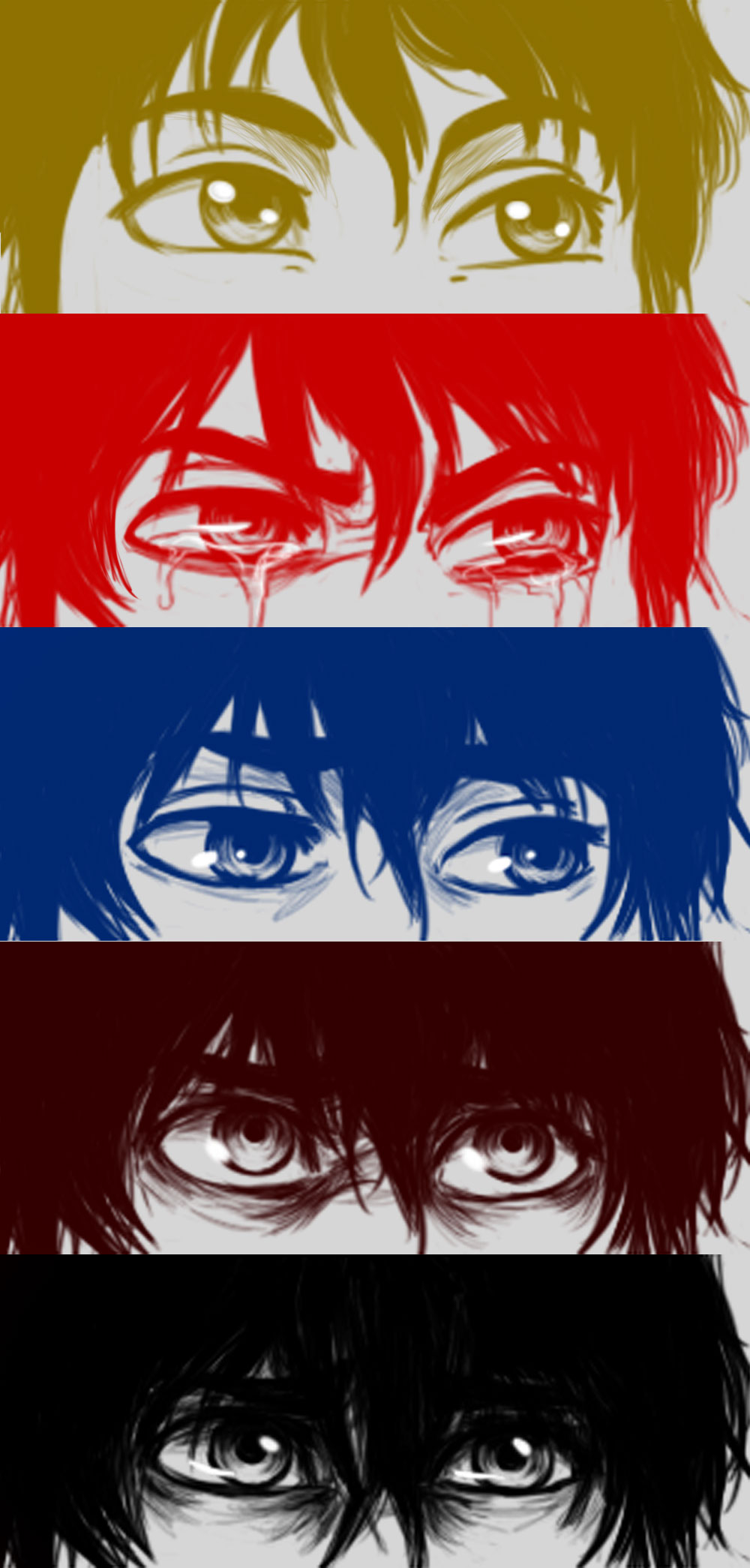 The eyes of Nico Di Angelo